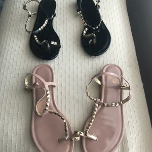 2 pairs Colin Stuart sandals